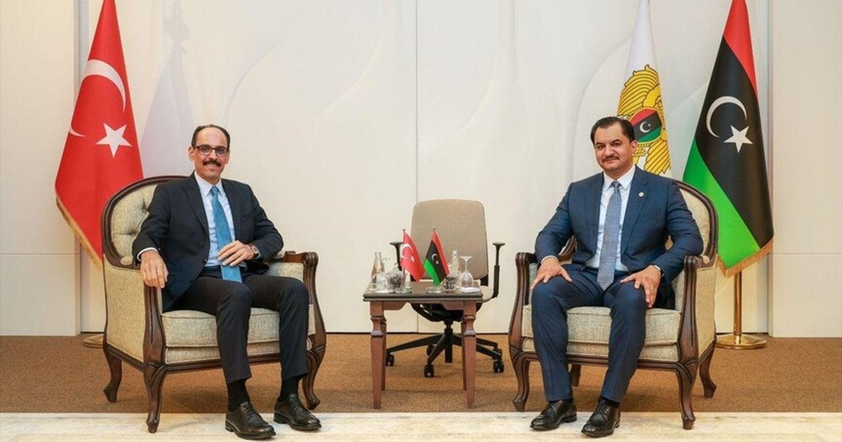 MİT Başkanı Kalın, Libya'da Hafter ile görüştü