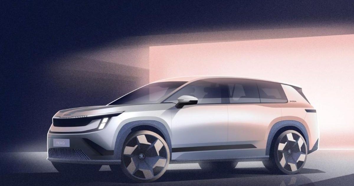 Škoda Peaq Elektrikli SUV Tasarım Çizimleri Paylaşıldı