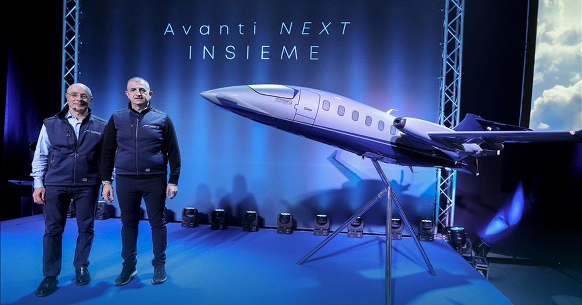 Piaggio Aerospace, Avanti NX Uçağını Tanıttı