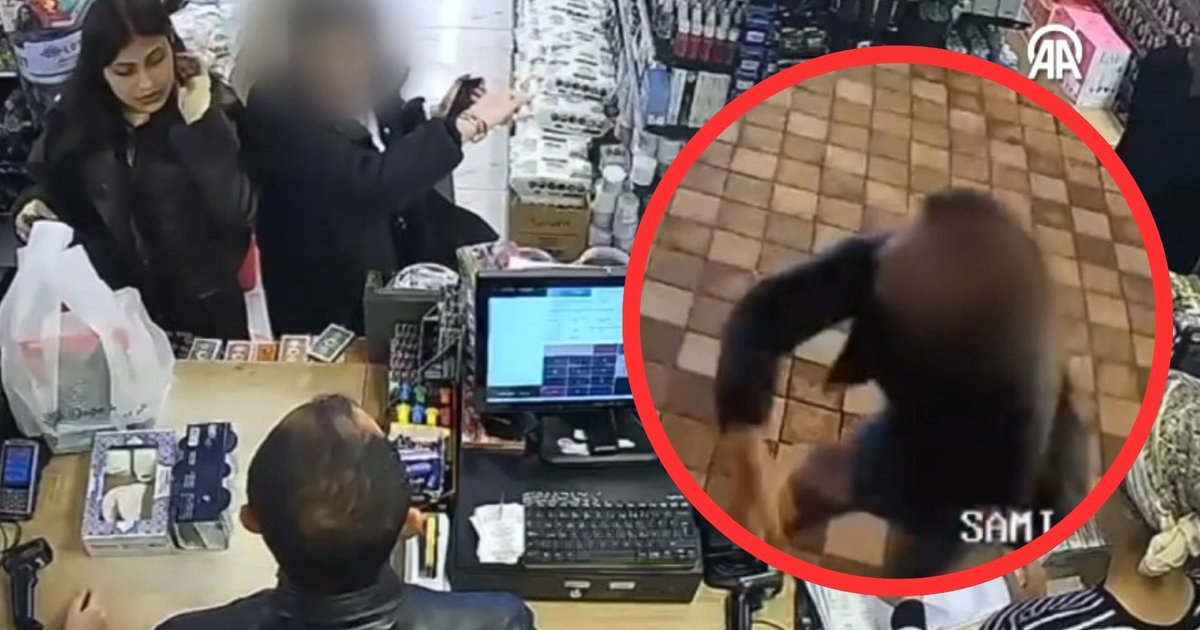 Kaldırım Taşı ile Cam Kırdı: Eşini Tartıştığı Esnafa Saldırdı