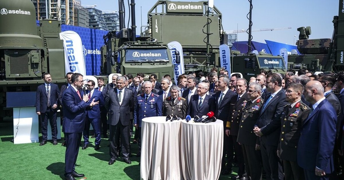 ASELSAN Çelik Kubbe'nin yeni yeteneklerini SAHA 2026'da tanıttı