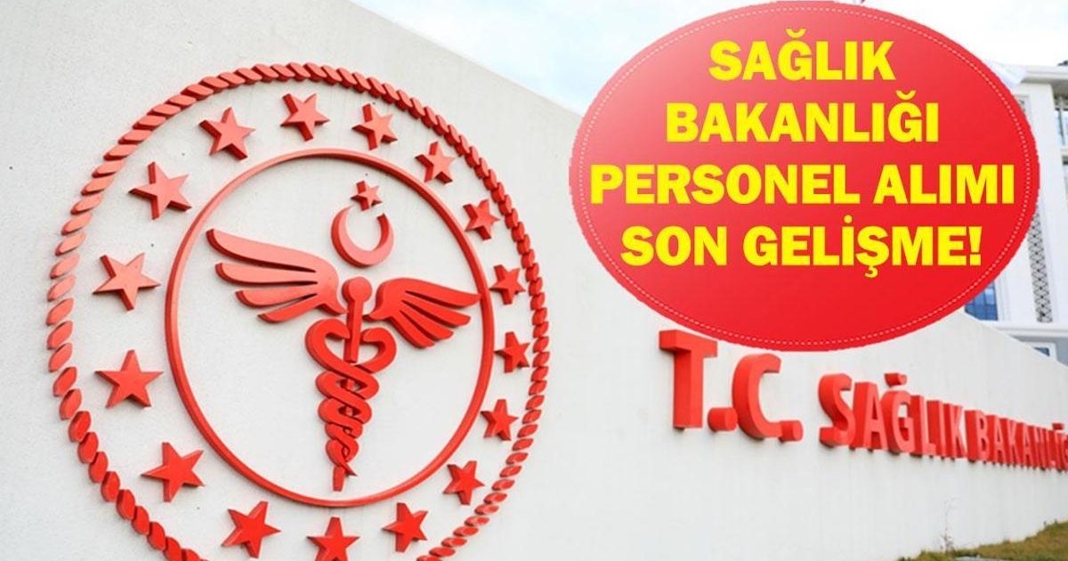 Sağlık Bakanlığı 26 Bin 673 Personel Alımı Başladı