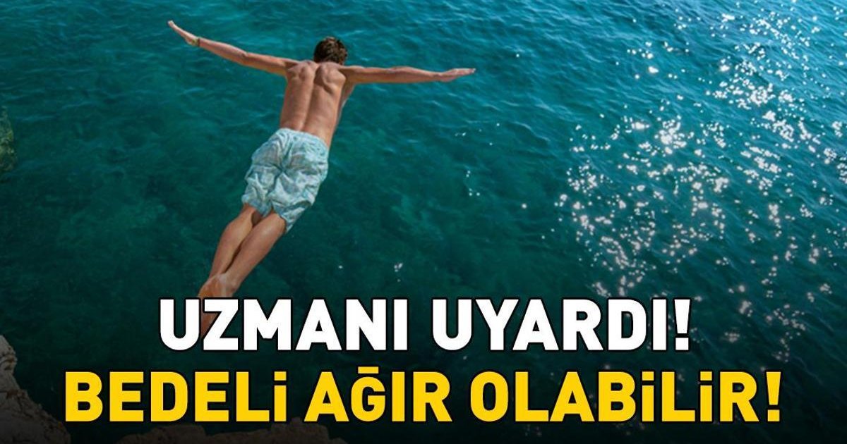 Yüksekten Suya Atlama Sağlığı Tehlikeye Atabilir!