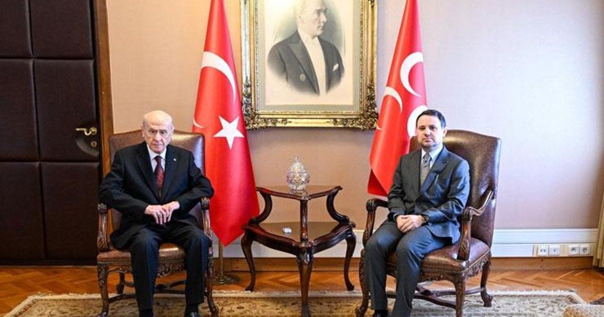 Adalet Bakanı Akın Gürlek'ten MHP lideri Bahçeli'ye ziyaret