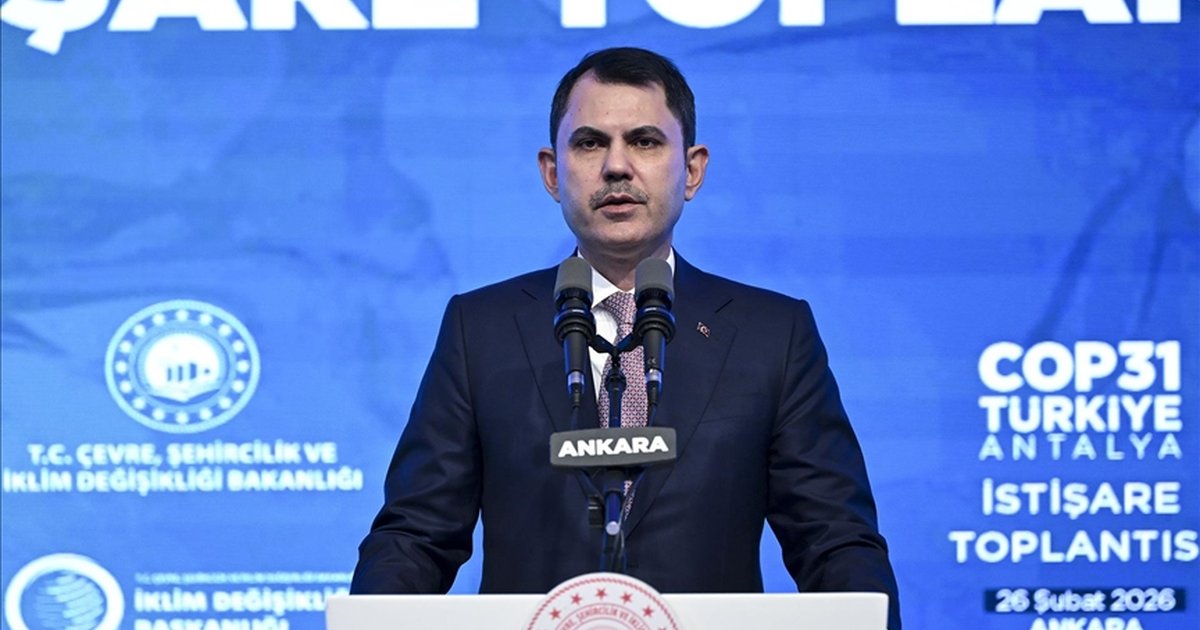 Bakan Kurum: COP31 iklim eyleminde dönüm noktası olacak