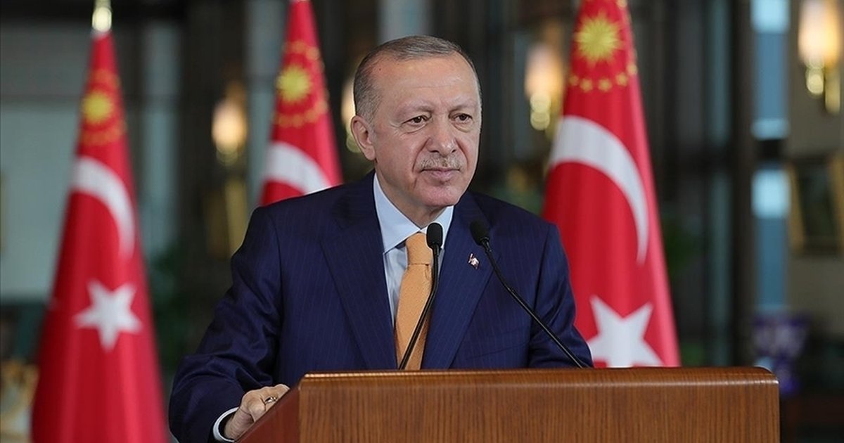 Cumhurbaşkanı Erdoğan'dan A Milli Basketbol Takımı'na tebrik