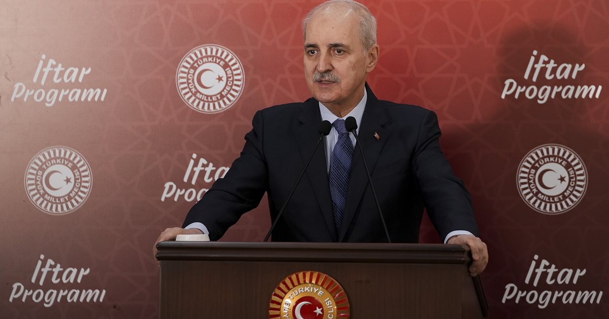 TBMM Başkanı Kurtulmuş: Sürecin Hızlı ve Yapıcı Devam Etmesini Ümit Ediyorum