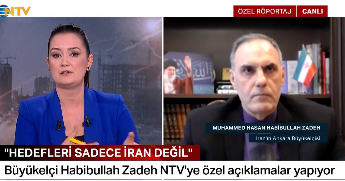 İran Ankara Büyükelçisi NTV'ye konuştu: Diplomasiye saldırı