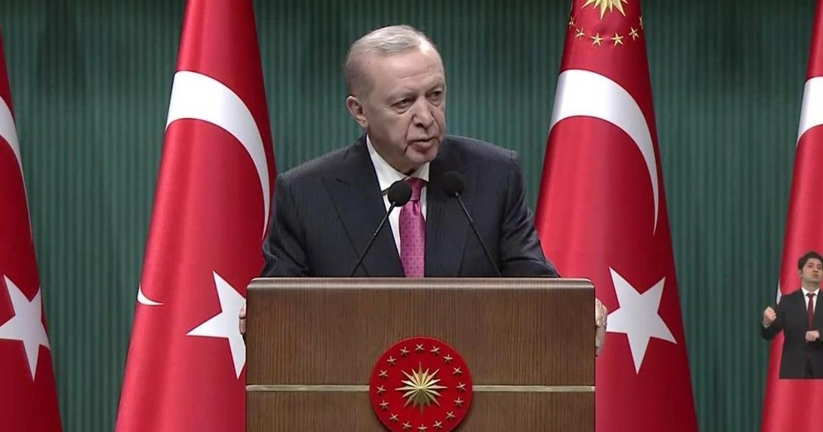Cumhurbaşkanı Erdoğan'dan Kabine Toplantısı sonrası açıklama