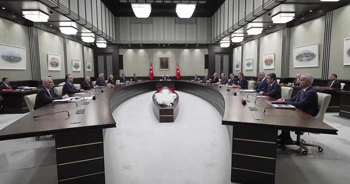 Cumhurbaşkanı Erdoğan başkanlığında kabine toplantısı