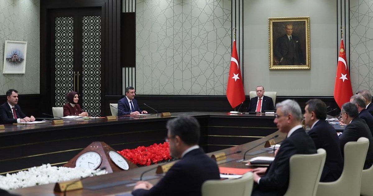 Kabine Toplantısı Orta Doğu Gündemiyle Bugün