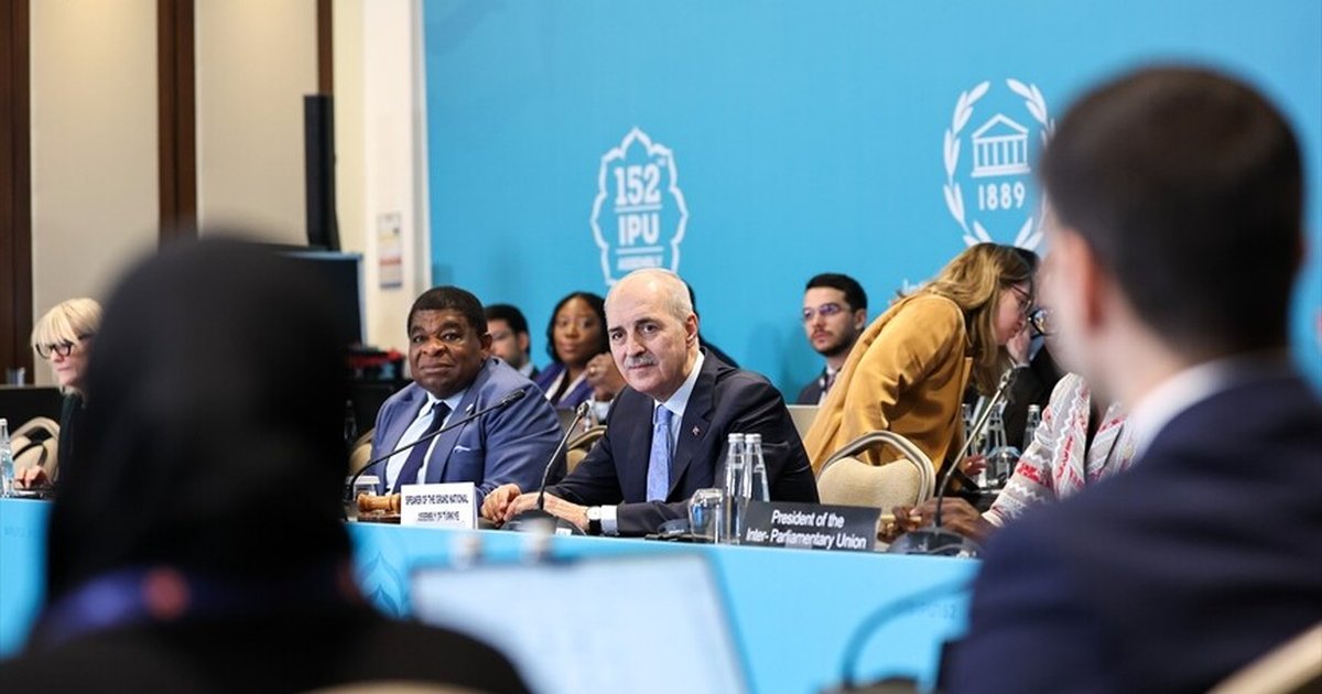 TBMM Başkanı Kurtulmuş: Parlamentoların sorumluluğu büyük