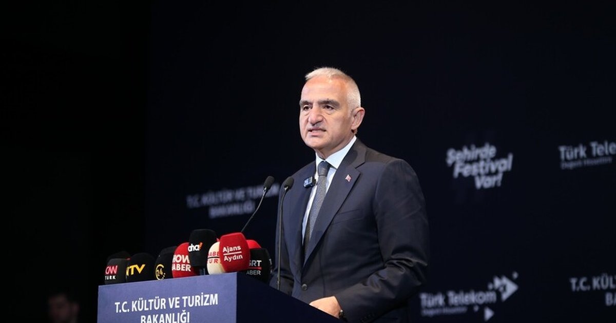 Kültür ve Turizm Bakanı Ersoy, Aydın'da konuştu