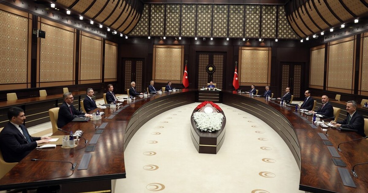Cumhurbaşkanı Erdoğan Siber Güvenlik Kurulu Toplantısına Başkanlık Etti