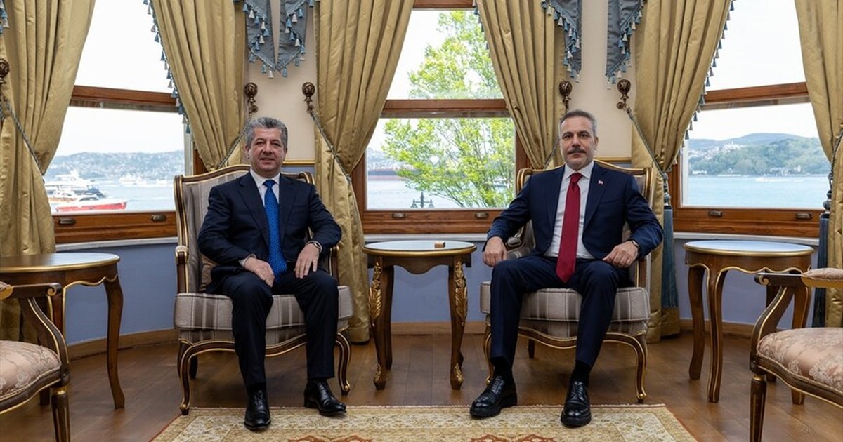 Dışişleri Bakanı Fidan, Barzani ile İstanbul'da görüştü