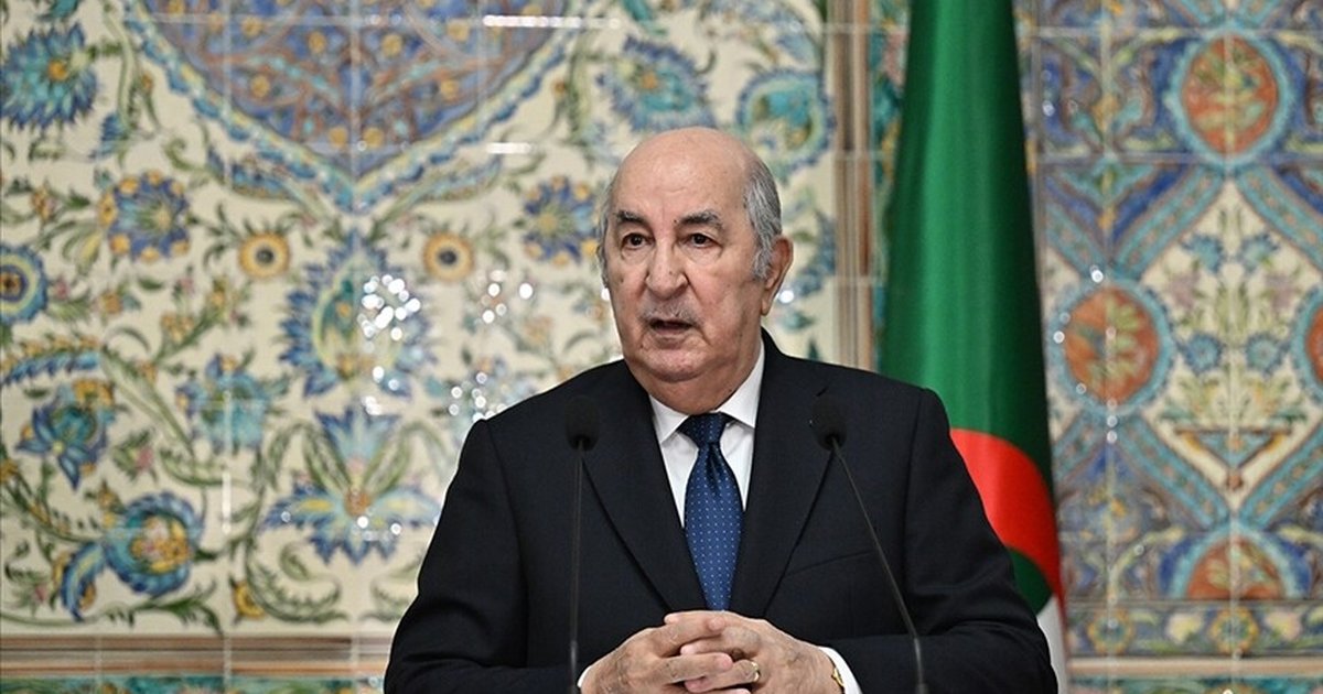 Cezayir Cumhurbaşkanı Tebbun, Fransız diplomatları kabul etti
