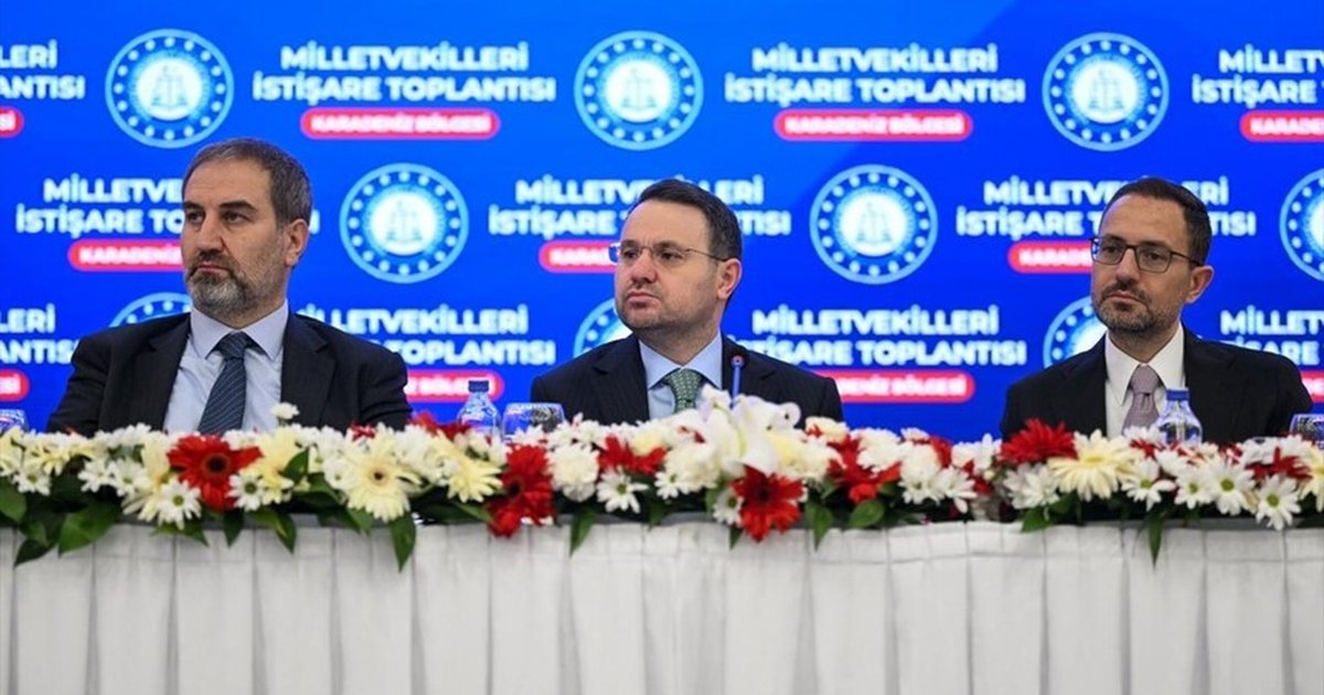 Adalet Bakanı Gürlek, Karadeniz Bölgesi milletvekilleriyle görüşüyor