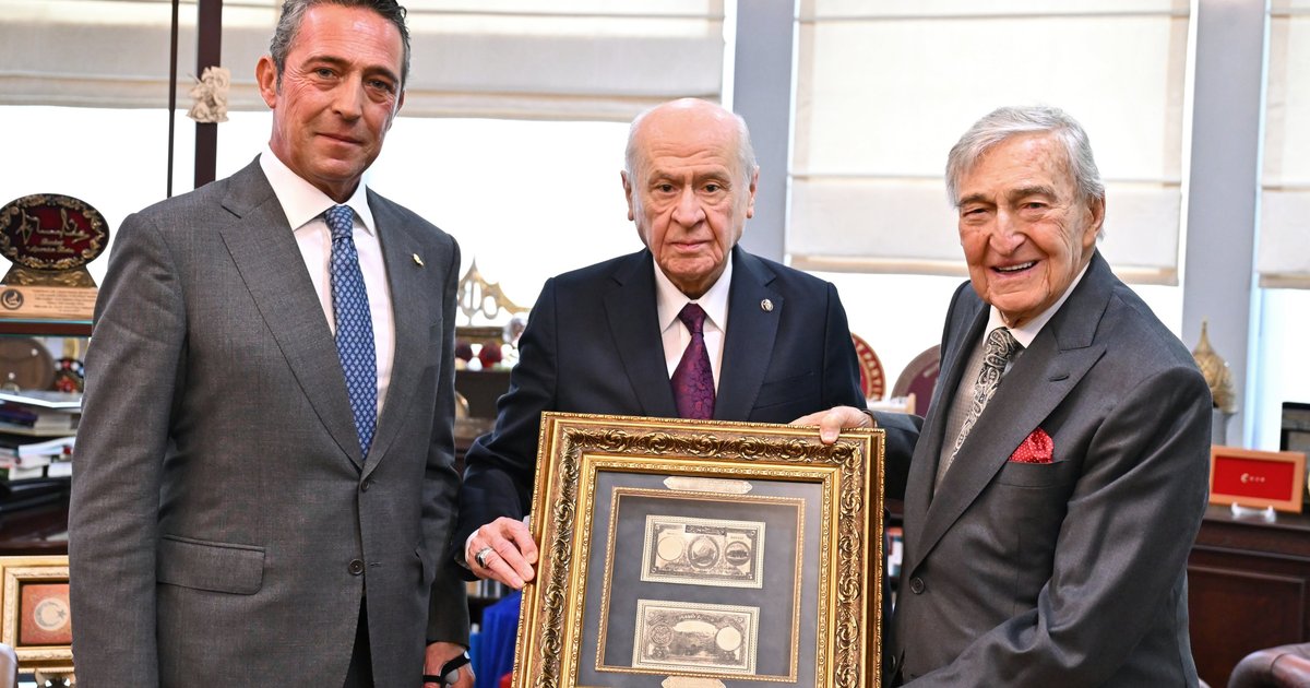 Devlet Bahçeli'den Koç ailesine kabul