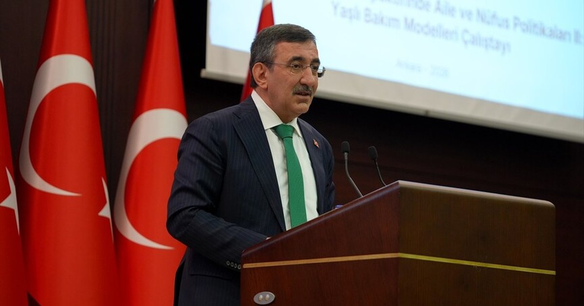 Cumhurbaşkanı Yardımcısı Yılmaz: 100 bini aşkın yaşlıya evde bakım desteği