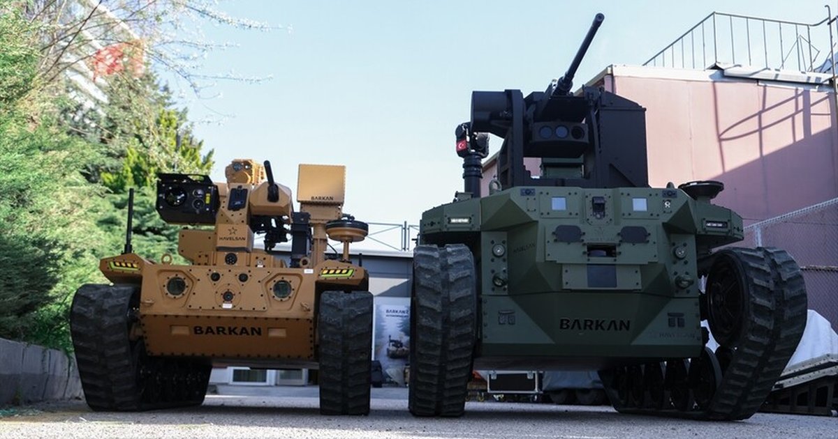BARKAN insansız kara aracı EFES Tatbikatı'nda sergilendi