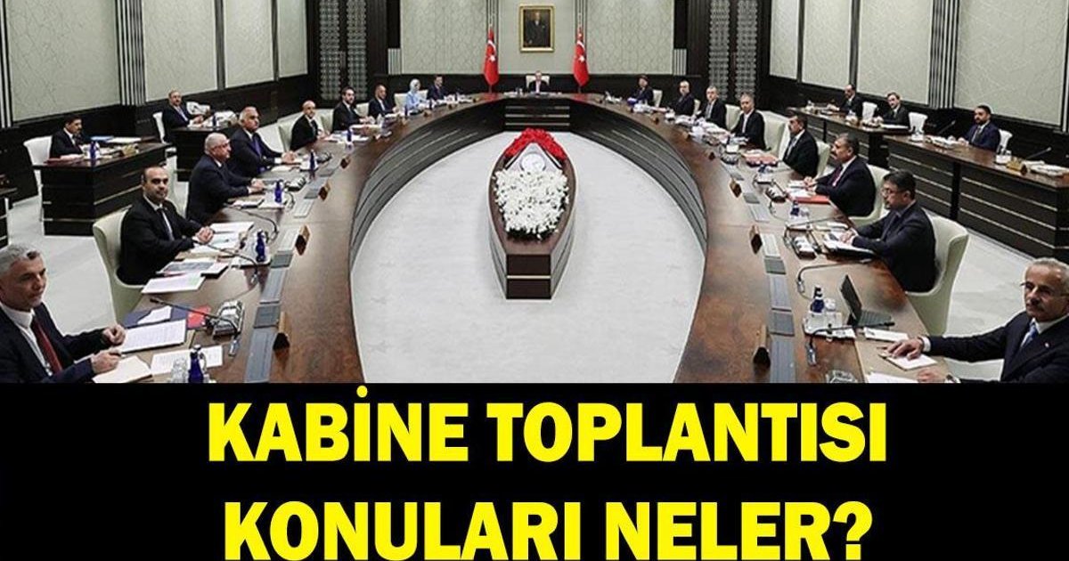 Kabine Toplantısı 18 Mayıs'ta Beştepe'de