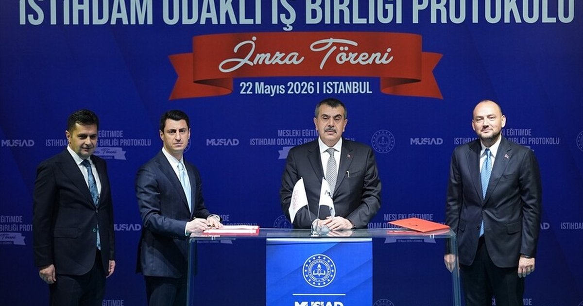 Milli Eğitim Bakanlığı ve MÜSİAD'dan Mesleki Eğitim İşbirliği