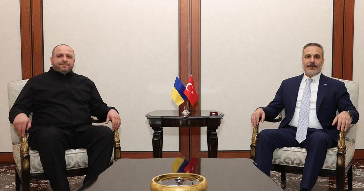 Dışişleri Bakanı Fidan, Ukrayna'lı mevkidaşı Umerov ile görüştü