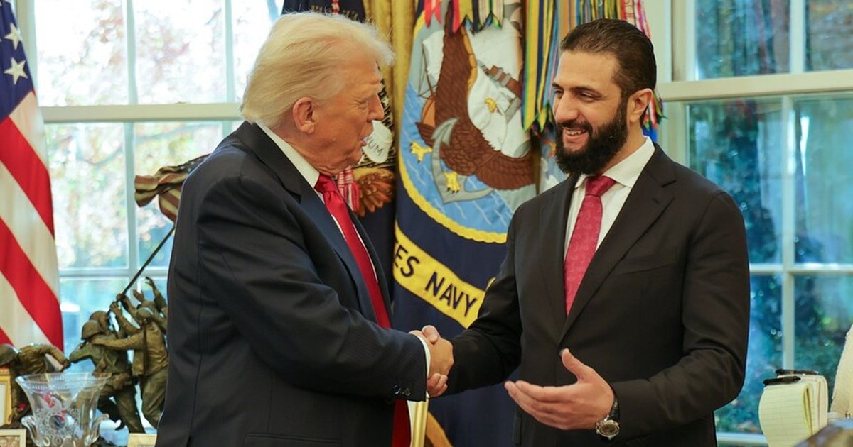 Suriye Cumhurbaşkanı Şara, Trump ile görüştü
