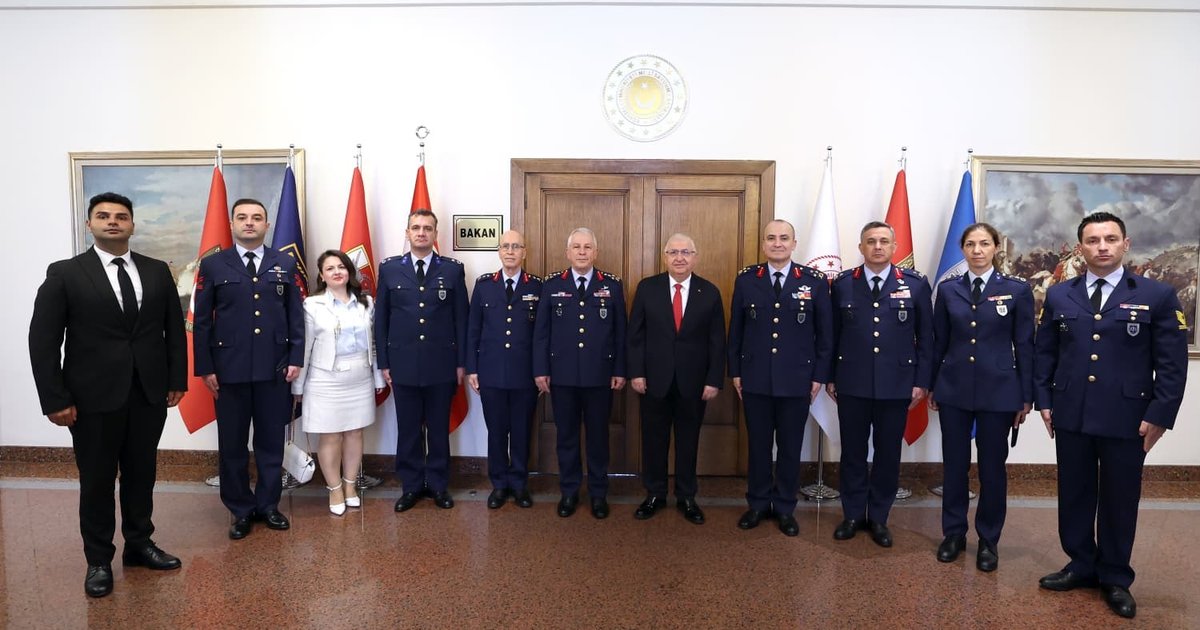 Bakan Güler, Kadıoğlu'nu kabul etti