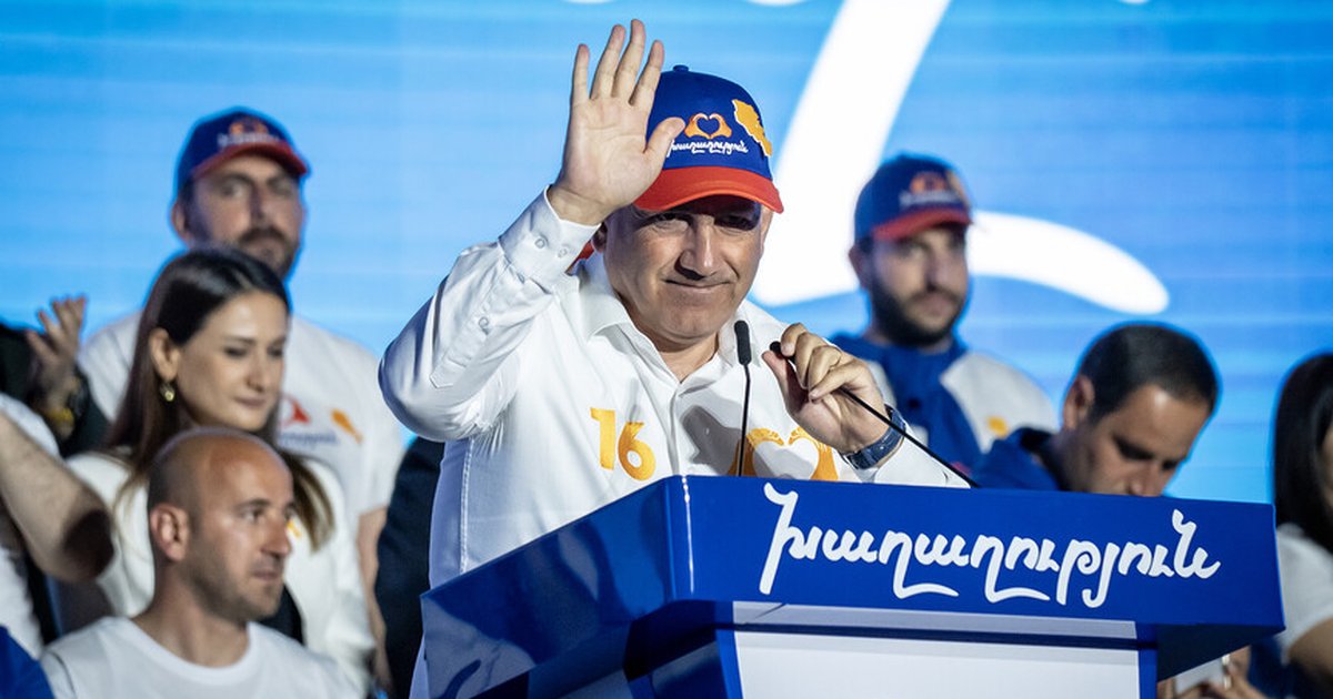 Ermenistan seçimlerinde Paşinyan'ın partisi önde
