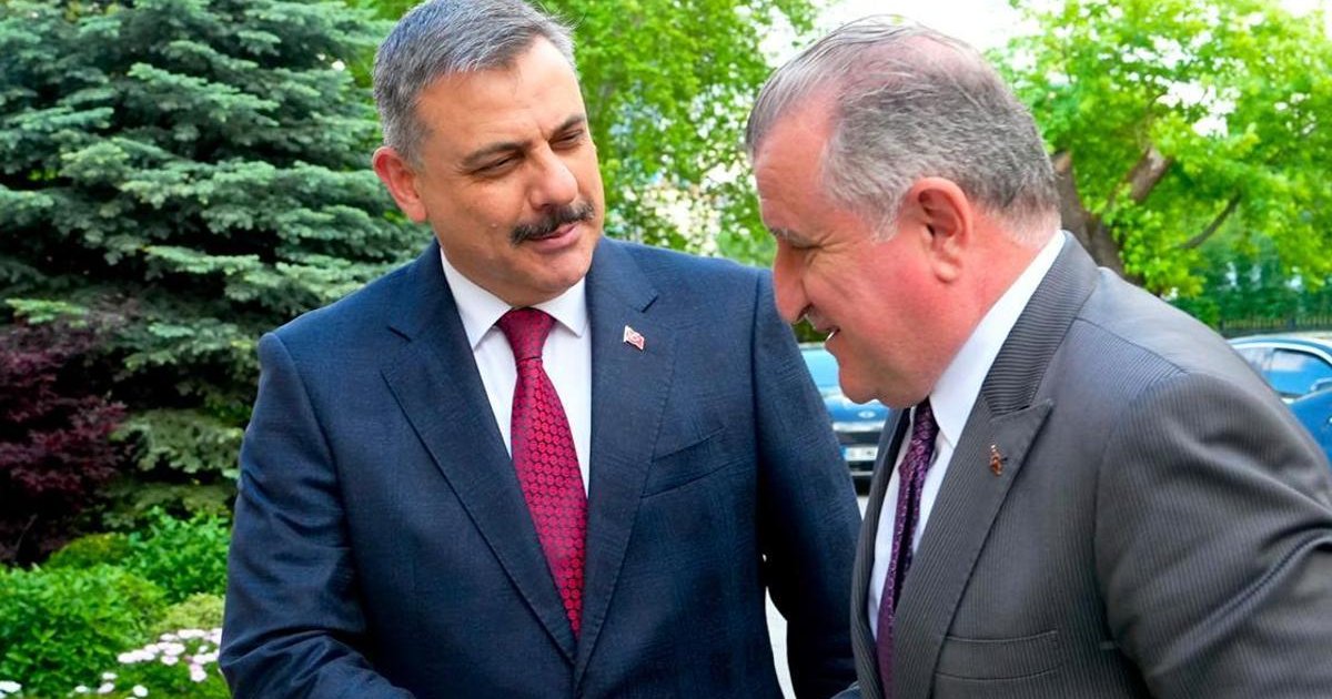 İçişleri Bakanı Çiftçi, Bak ile Görüştü