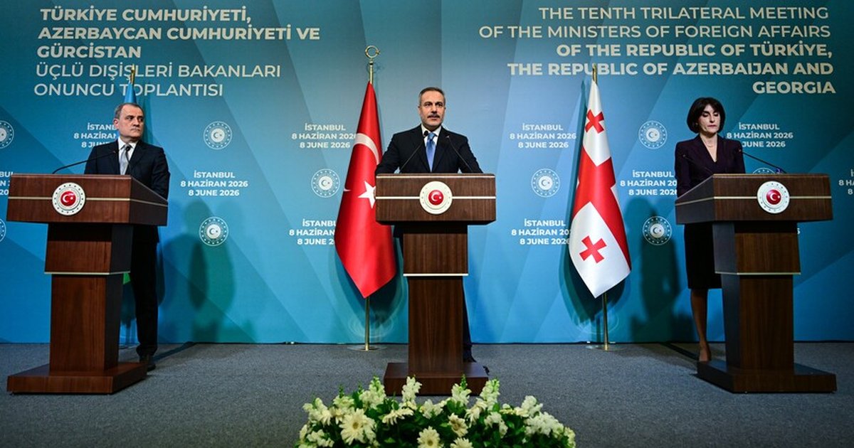 Türkiye, Azerbaycan ve Gürcistan'dan işbirliği mesajı
