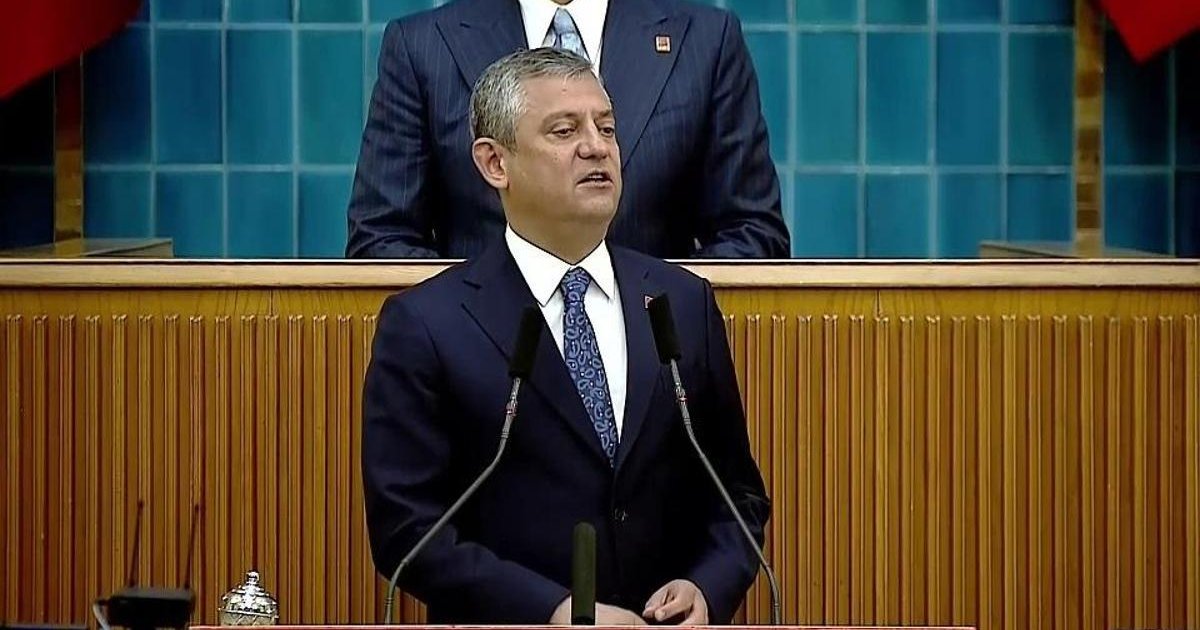 Özgür Özel'den TBMM'de grup kürsüsü açıklaması