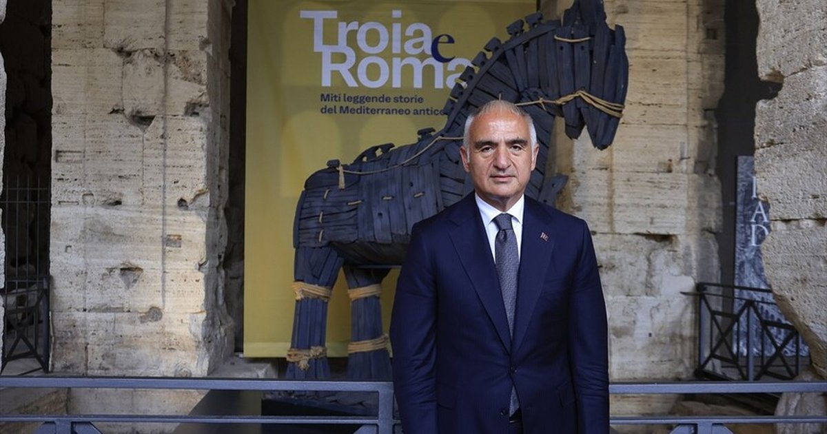 Bakan Ersoy: Troya ve Roma Sergisi Çok Etkili