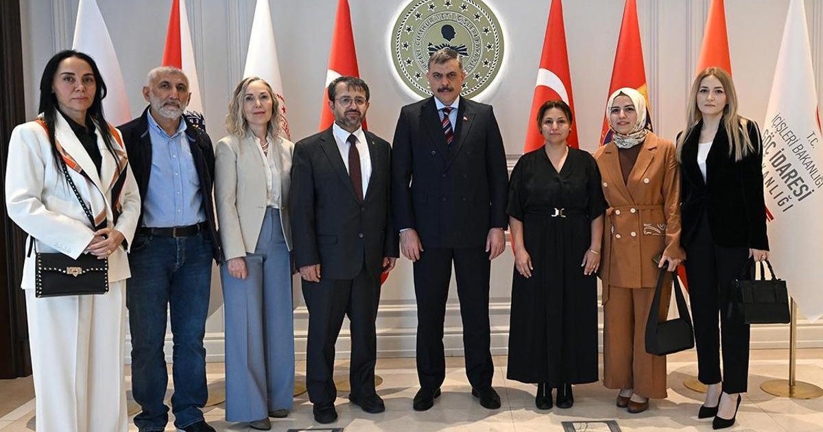 İçişleri Bakanı Çiftçi, GÜSODER ile görüştü