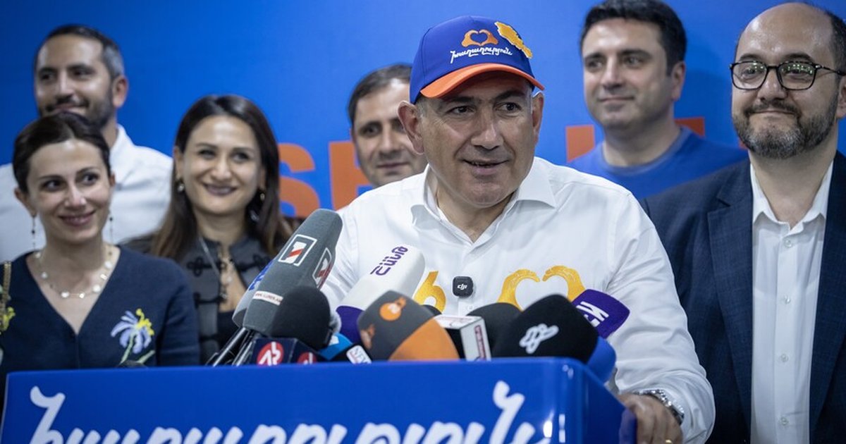 Ermenistan'da Paşinyan'ın partisi seçim galibiyetini garantiledi