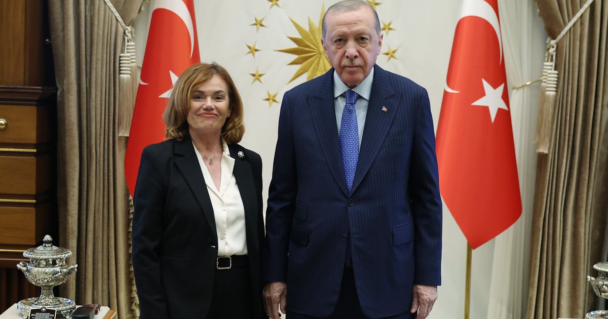 Cumhurbaşkanı Erdoğan, Huertas ile görüştü
