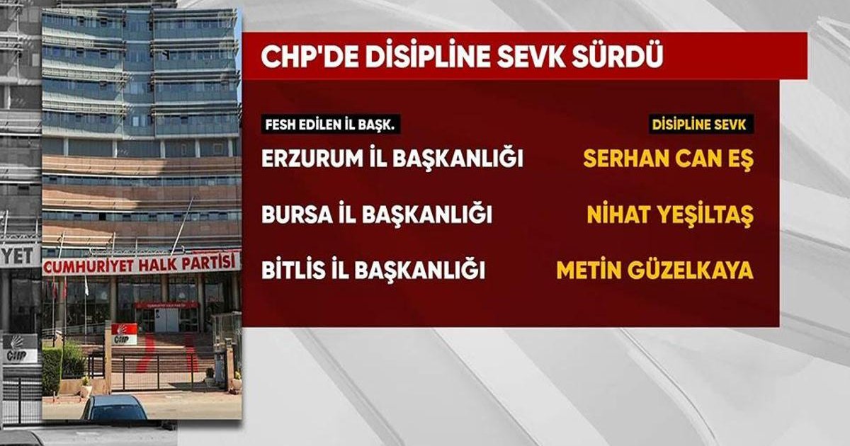 CHP'de yeni ihraç kararları: MYK'dan disipline sevk