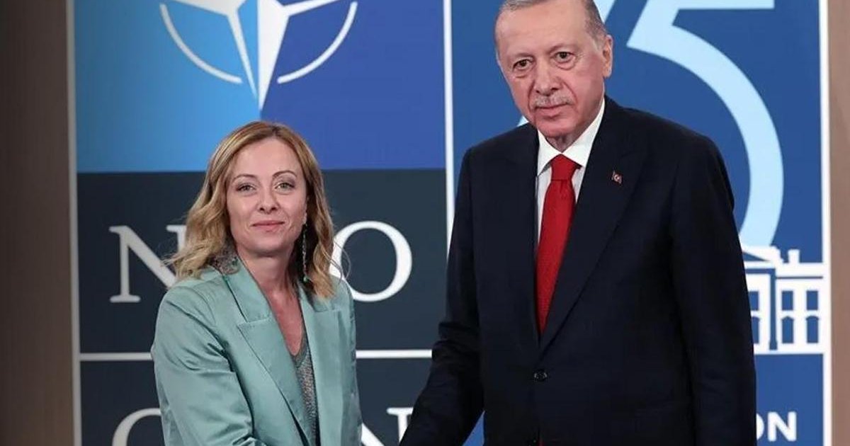 Cumhurbaşkanı Erdoğan ile Meloni görüştü