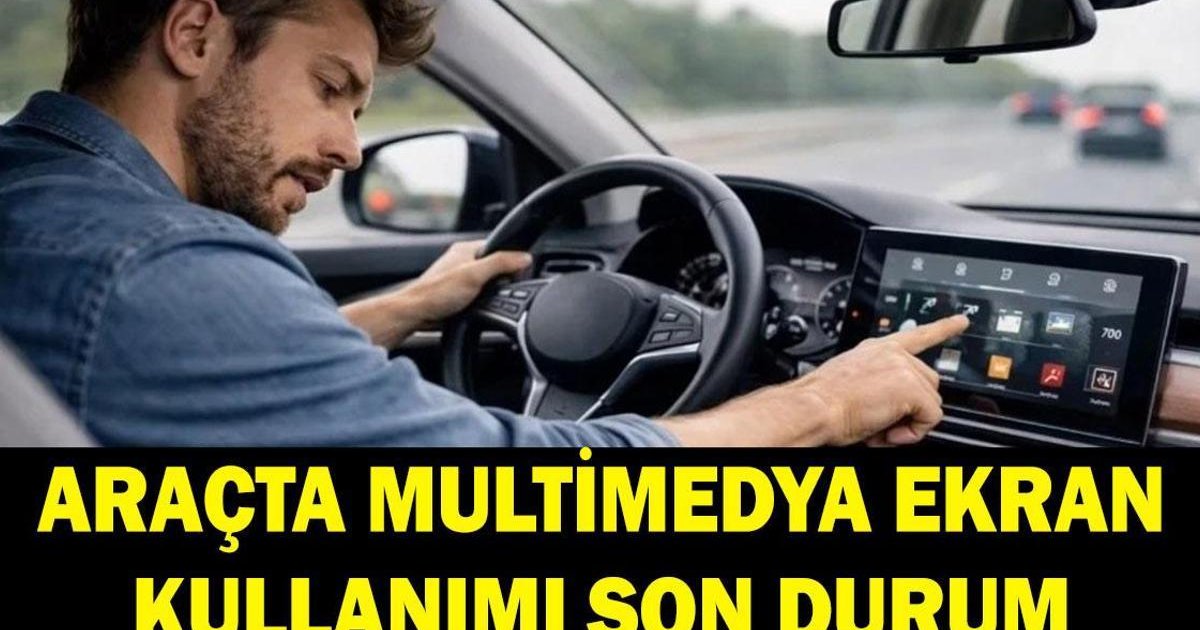 Arabada Multimedya Ekran Kullanımı Yasak mı?