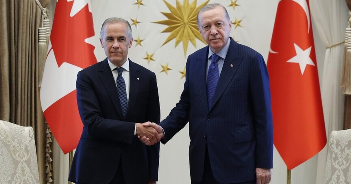 Cumhurbaşkanı Erdoğan, Kanada Başbakanı Carney ile görüştü