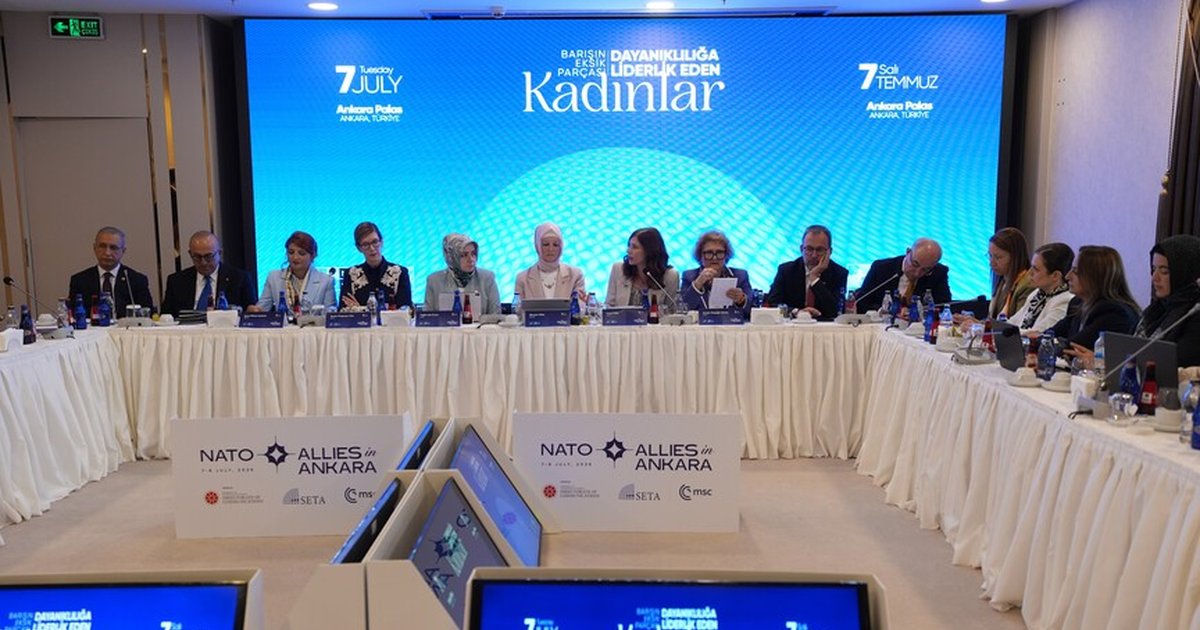 AK Parti Kadın Kolları NATO Zirvesi'nde kadın liderliğini gündeme taşıdı