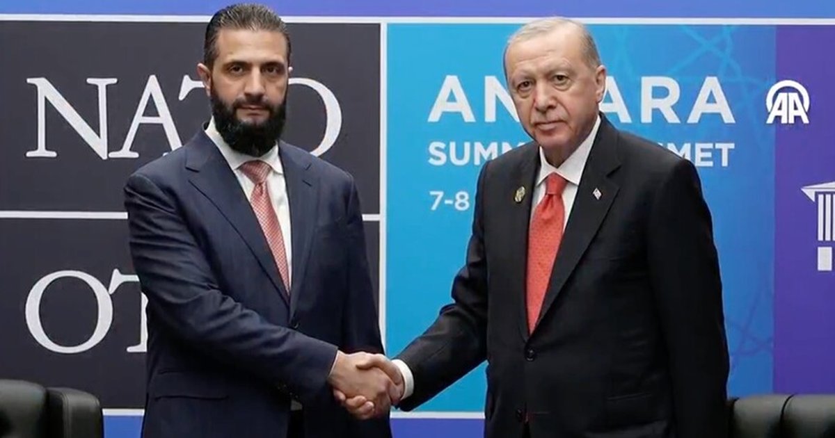 Cumhurbaşkanı Erdoğan, Suriye Cumhurbaşkanı Şara ile görüştü