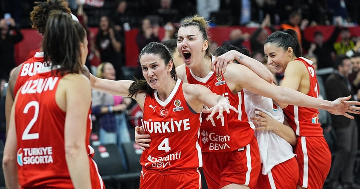 A Milli Kadın Basketbol Takımı 2026 Dünya Kupası Elemeleri'nde finallere katılmayı garantiledi
