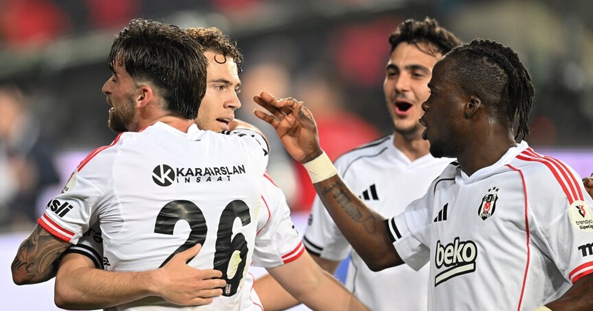 Beşiktaş Gaziantep FK'yi deplasmanda mağlup etti