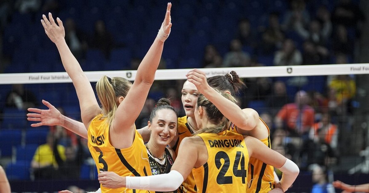 VakıfBank, CEV Şampiyonlar Ligi'nde finale yükseldi