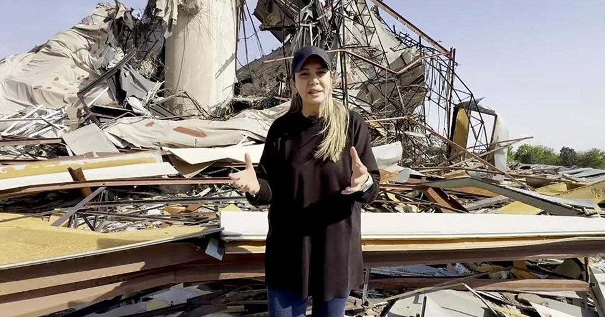 İsrail'in bombaladığı Azadi Stadyumu'nun son hali