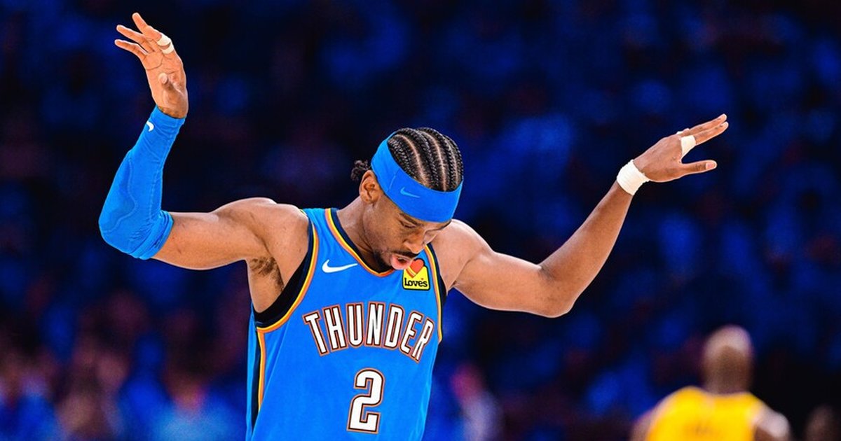 NBA'de Thunder, Lakers'ı 108-90 yenerek seride 1-0 öne geçti