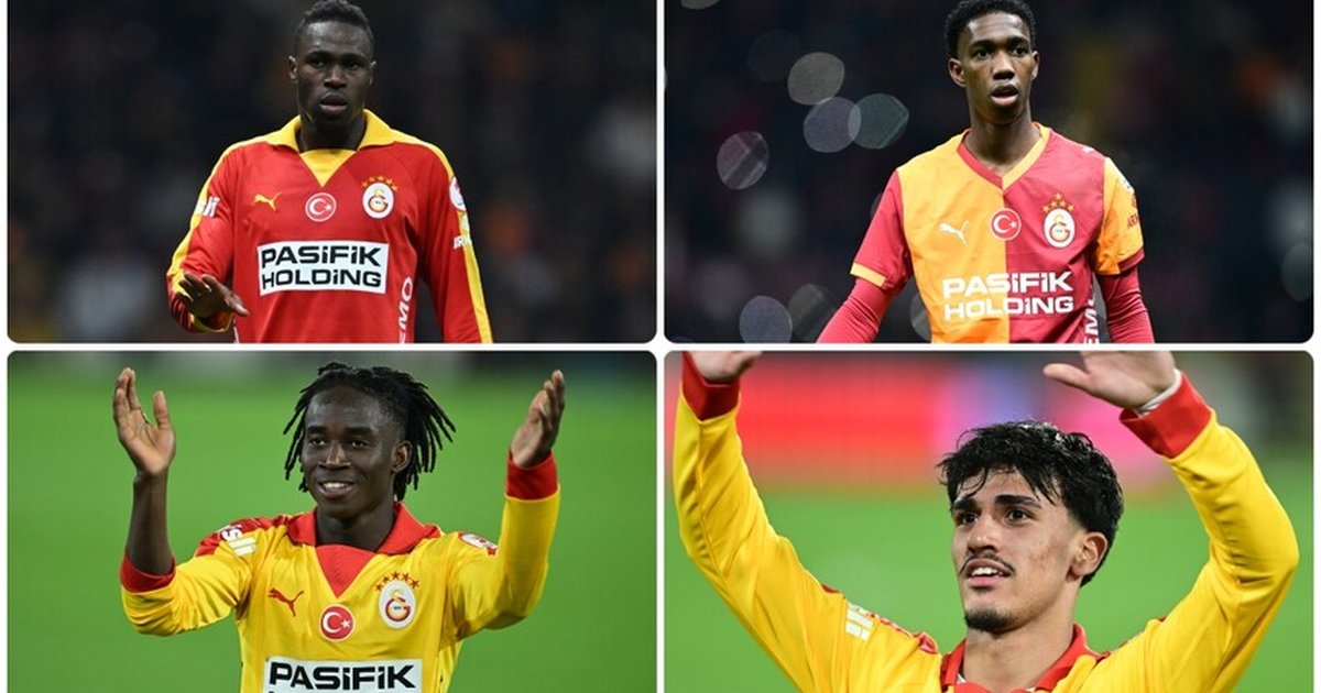 Galatasaray'da 4 futbolcu ilk kez şampiyonluk sevinci yaşadı