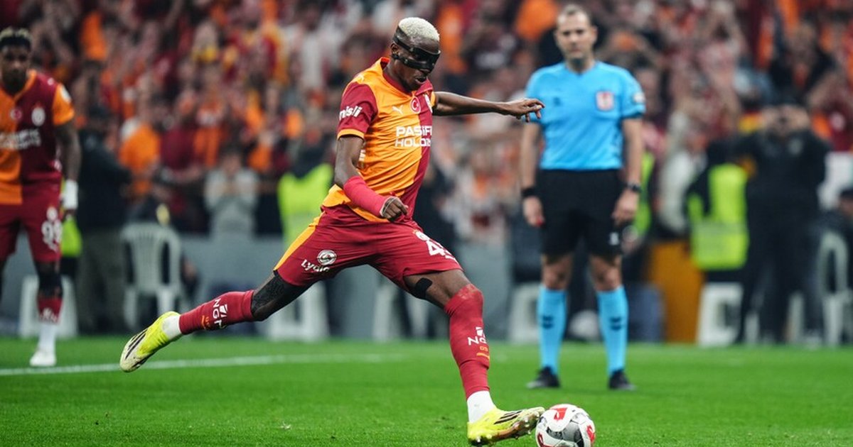 Galatasaray'ın Süper Lig'deki en golcü futbolcusu Victor Osimhen